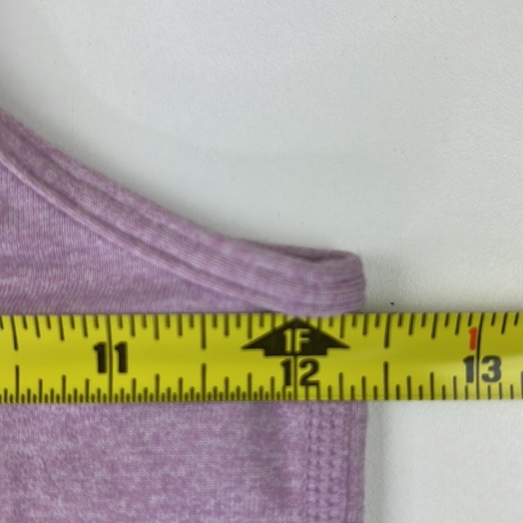 LuluLemon Athletica light support  mauve racerback tank - Picture 3 of 6